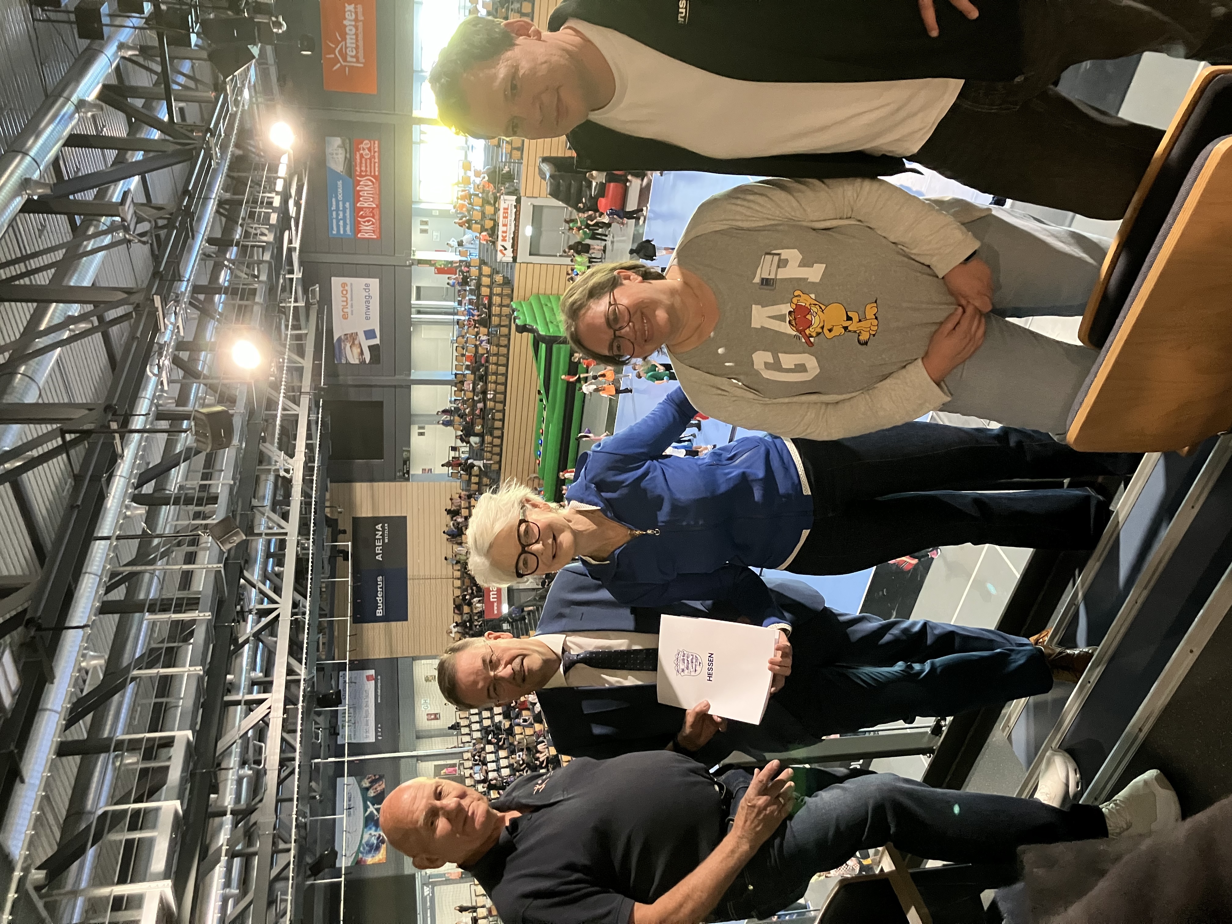Tag der Bewegung in der Buderus-Arena