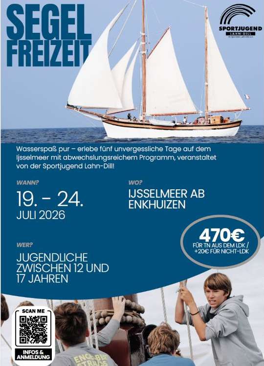 Segelfreizeit 2026