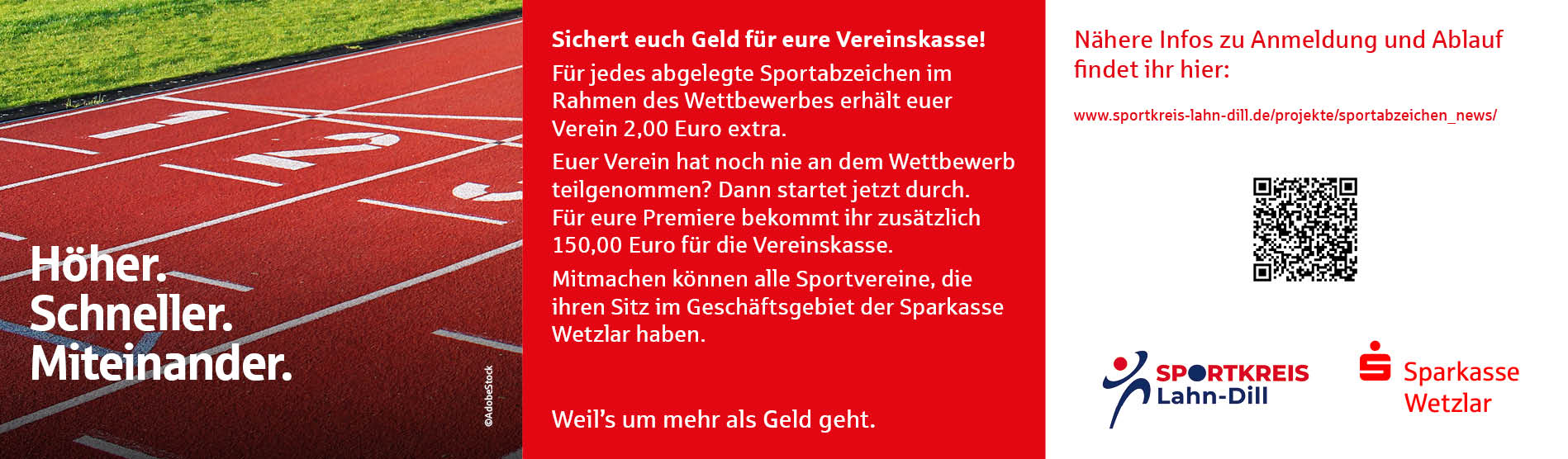 NEU - Sportabzeichenwettbewerb der Sparkasse Wetzlar
